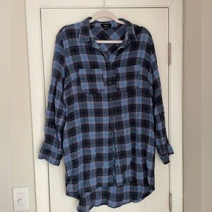 Long Flannel Shirt